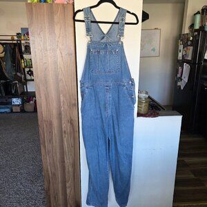 Vintage 90s Y2K Gap denim overalls - baggy - Large